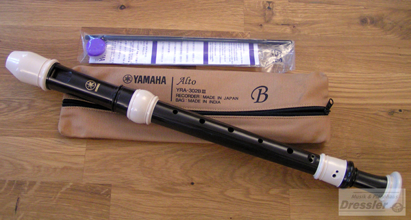 Yamaha Alt-Blockflöte YRA 302BIII Bild 1