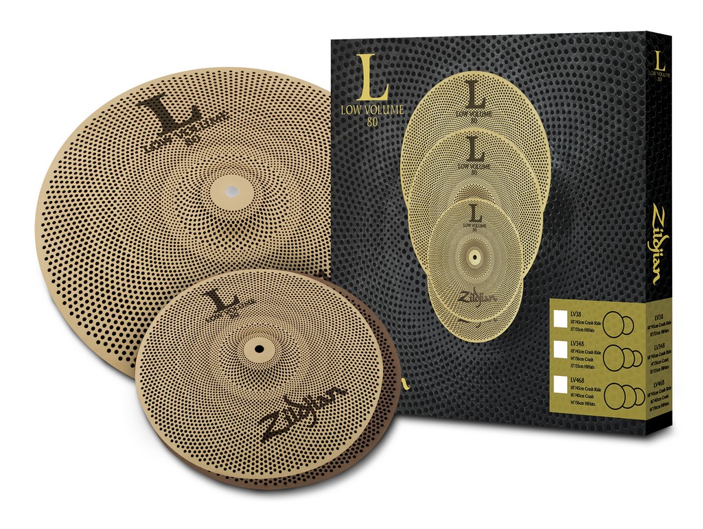 Zildjian L-80 Beckensatz Low Volume Serie 38 Bild 1