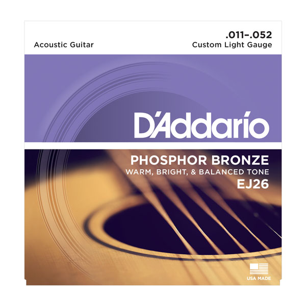 D'Addario EJ 26 Phosphor Bronze Bild 1