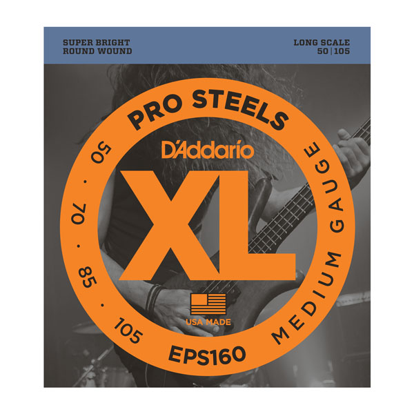 D'Addario Pro Steels EPS160 4-saitig Bild 1