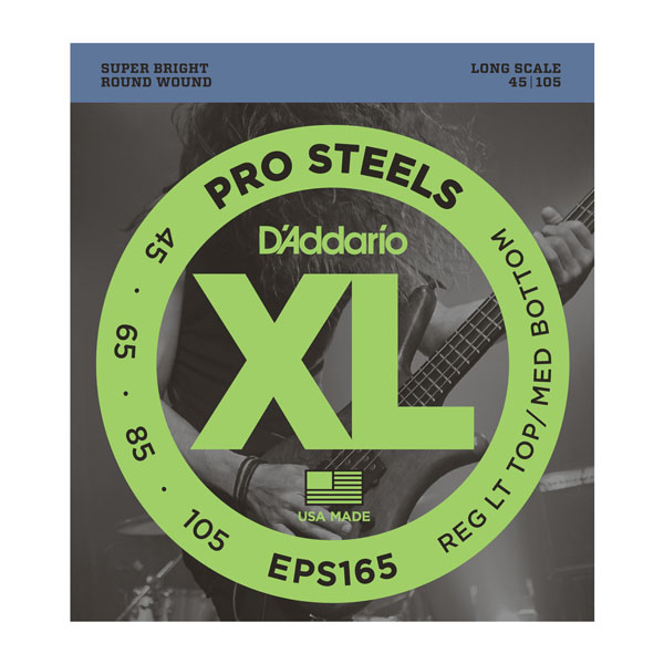 D'Addario Pro Steels EPS165 4-saitig Bild 1