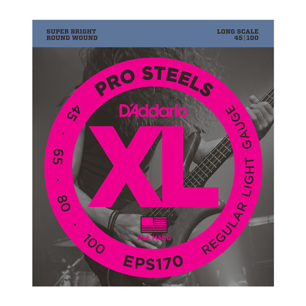 D'Addario Pro Steels EPS170 4-saitig Bild 1