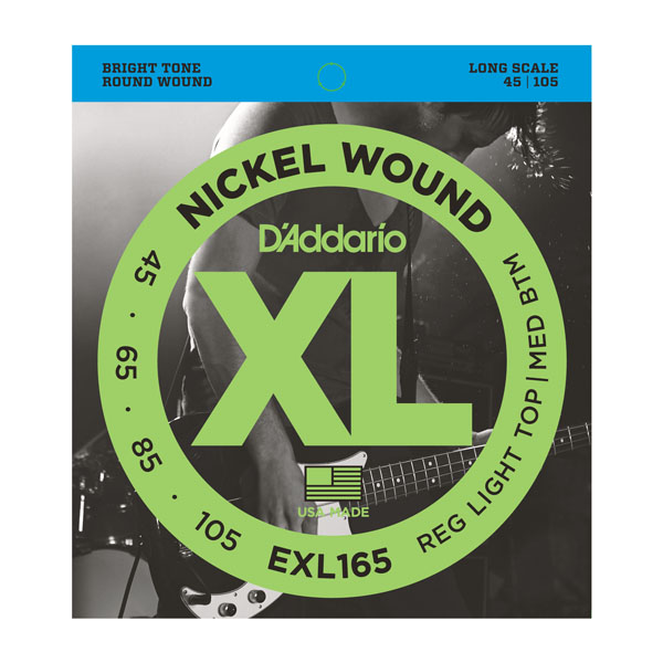 D'Addario EXL165 4-saitig E-Bass Bild 1