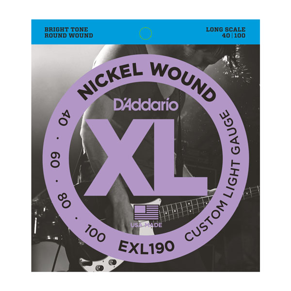 D'Addario EXL190 4-saitig E-Bass Bild 1