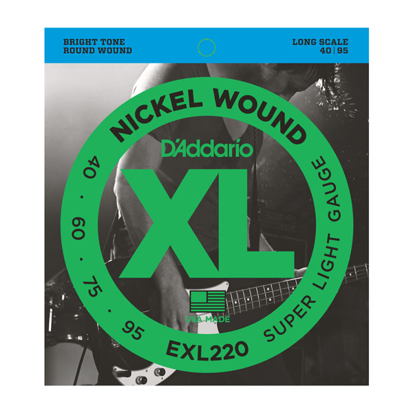 D'Addario EXL220 4-saitig E-Bass Bild 1
