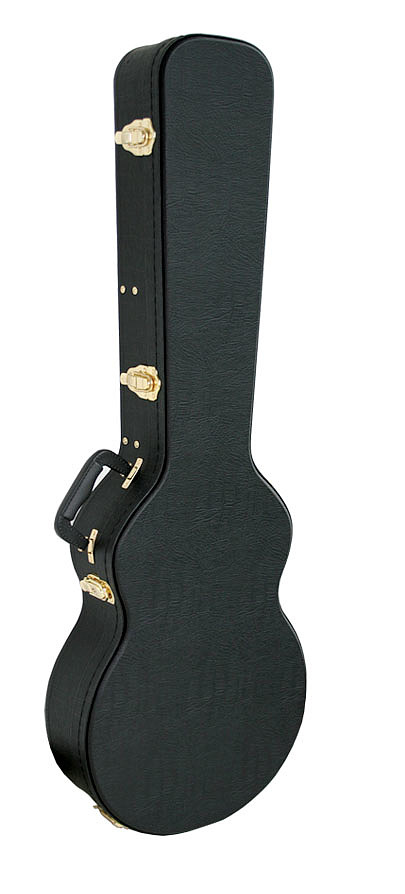 Catfish Formkoffer fr LP Gitarren Schwarz Bild 1