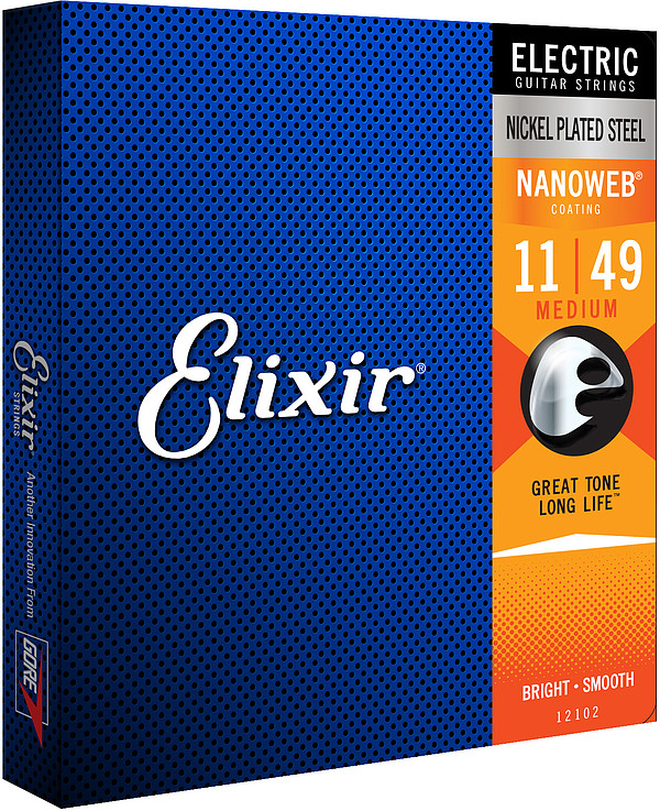 Elixir Nickel Nanoweb Medium 011/049 Bild 1