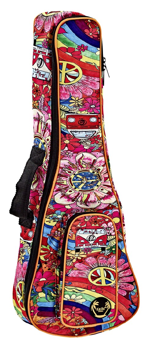 Keiki Ukulele Bag Tenor Design Peace 68 Bild 1