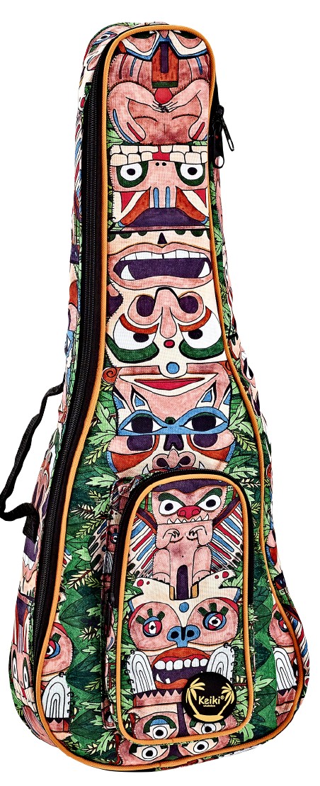 Keiki Ukulele Bag Concert Design Totem Bild 1