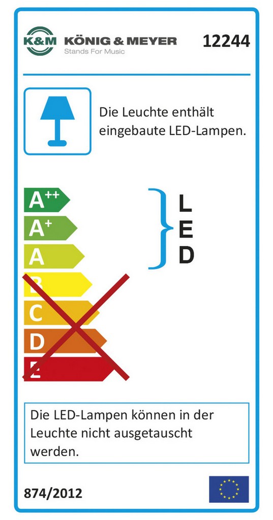 K&M Notenpultleuchte Double 2 Bild 4