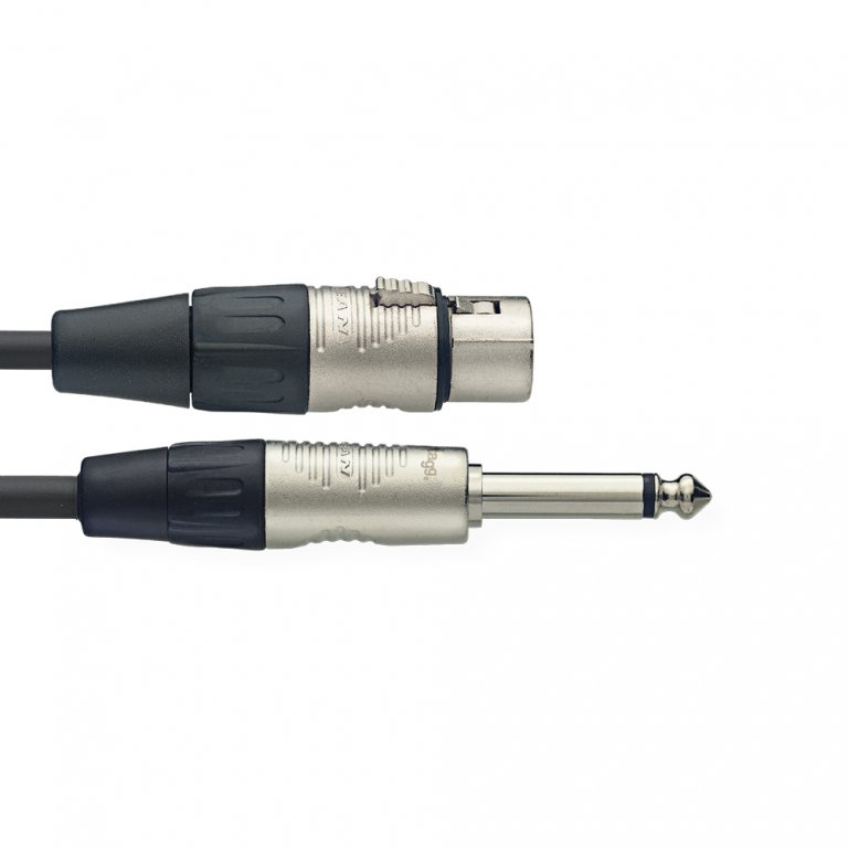 STAGG, Mikrofonkabel - XLR M / Mono-Klinke