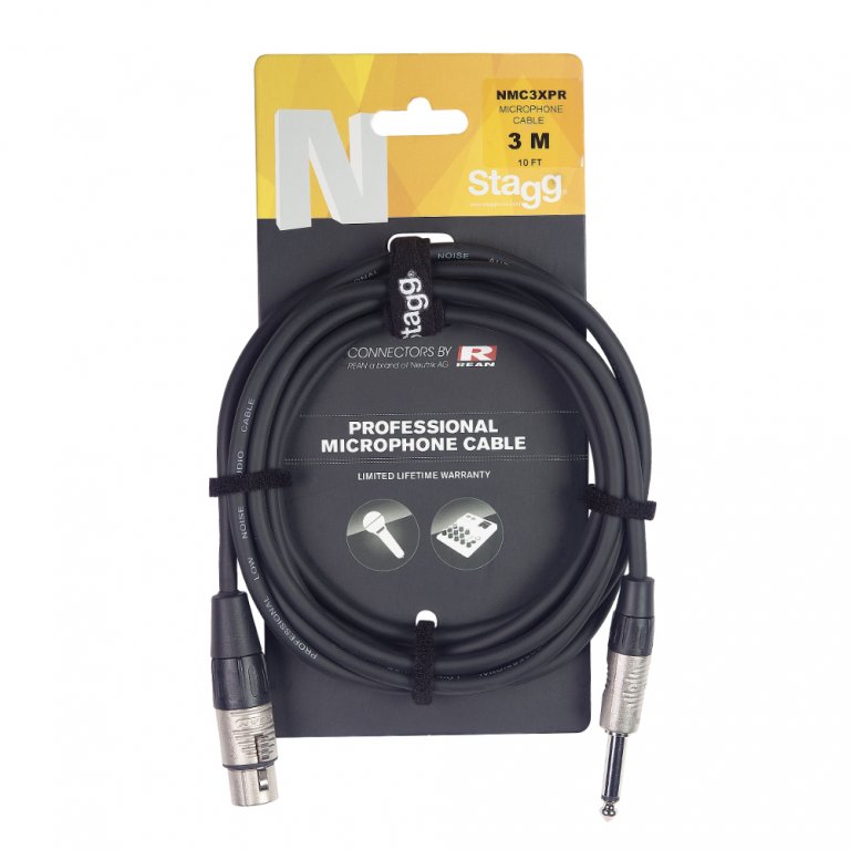 STAGG, Mikrofonkabel - XLR M / Mono-Klinke