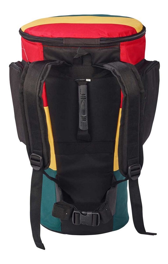Afroton Djembetasche, Pro, Rasta, XXL