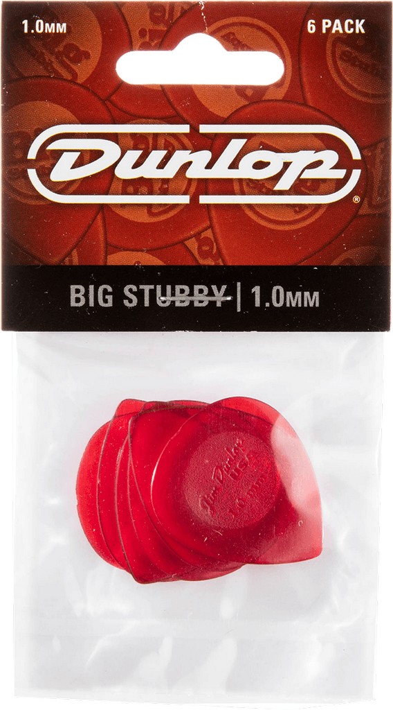 Dunlop Nylon Big Stubby 1.00 mm , Player's Pack Bild 2