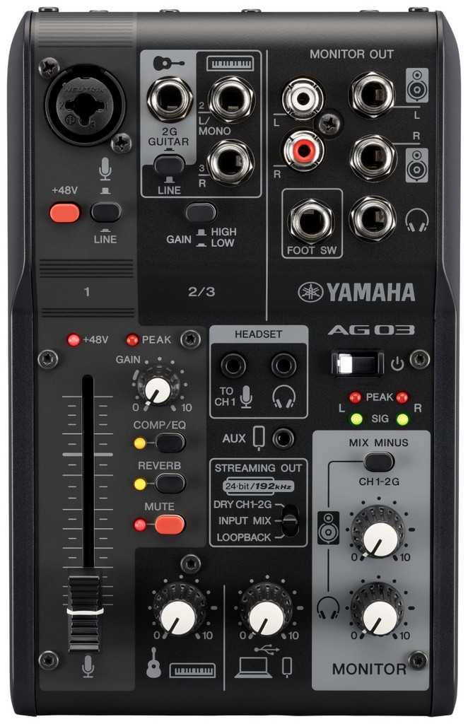 Yamaha AG03 MK2 USB-Audiointerface Bild 2