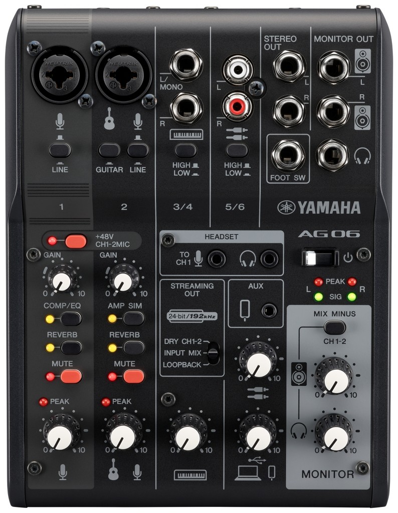Yamaha AG06 MK2 USB-Audiointerface Bild 2
