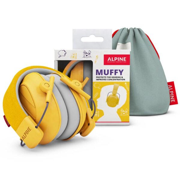 Alpine Gehrschutz Muffy Kids Yellow Bild 2