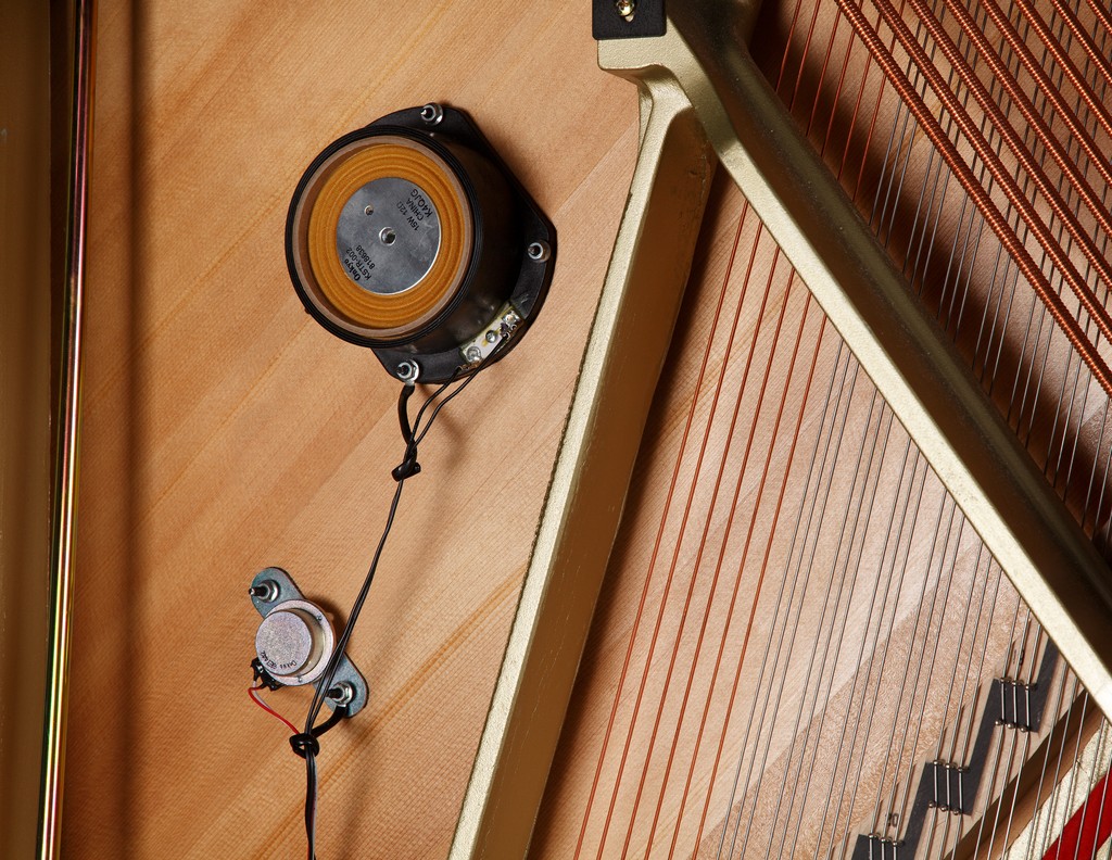Kawai Klavier K 500 E/P Aures-2 Schwarz Hochglanz