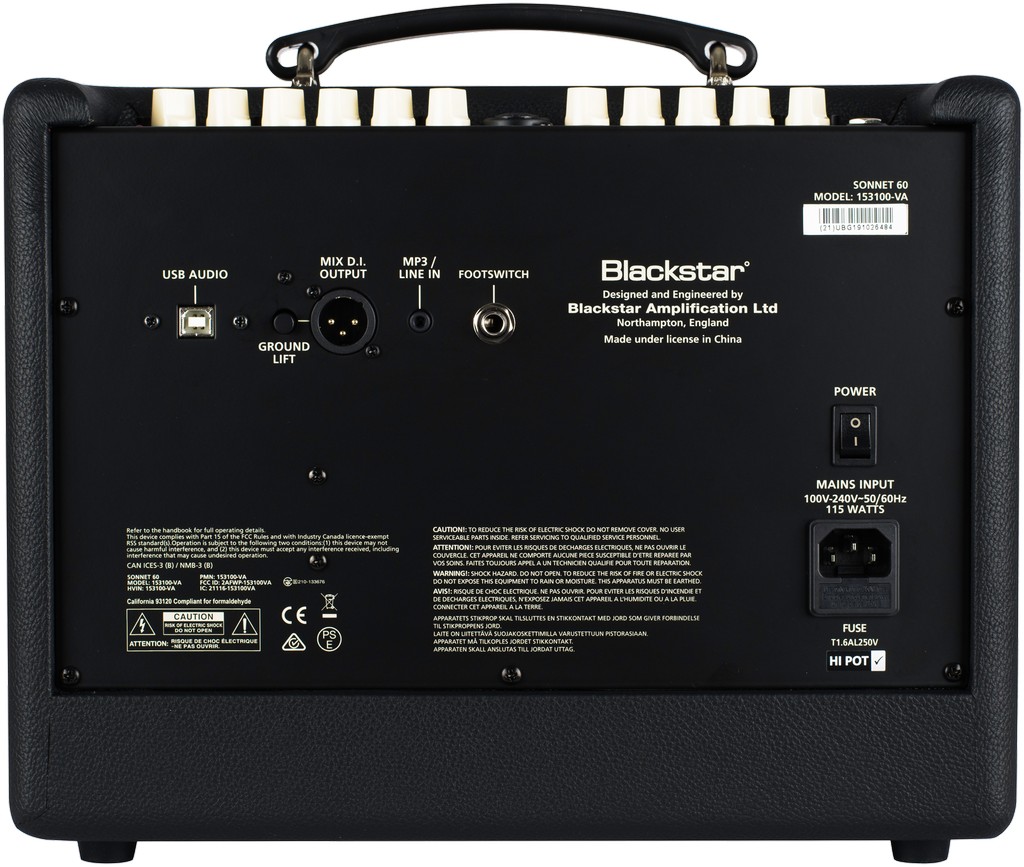 Blackstar Sonnet 60 Acoustic Gitarren-Verst�rker