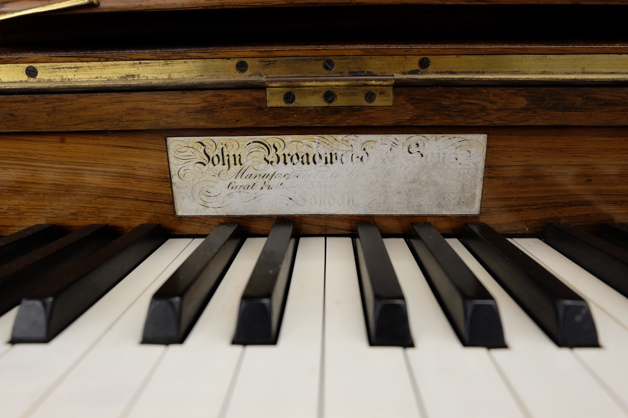 John Broadwood & Sons Klavier gebraucht Bild 3