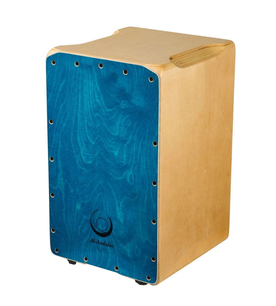 Al Andalus Cajon Solea T�rkis Blau