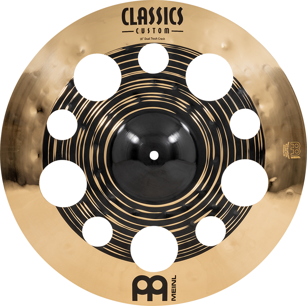 MEINL 18 Classics Custom Dual Trash Crash