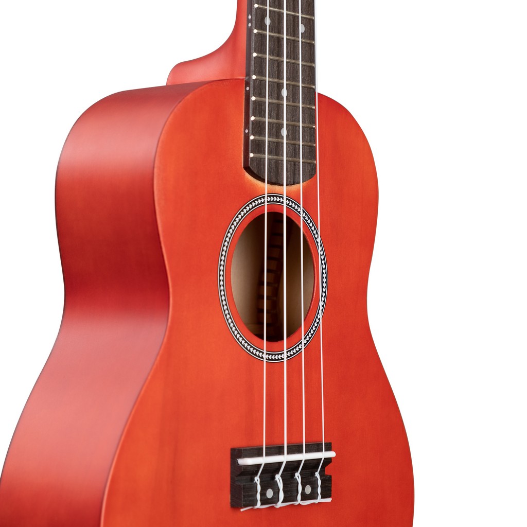 CASCHA Concert Ukulele Linden Rot Bild 3