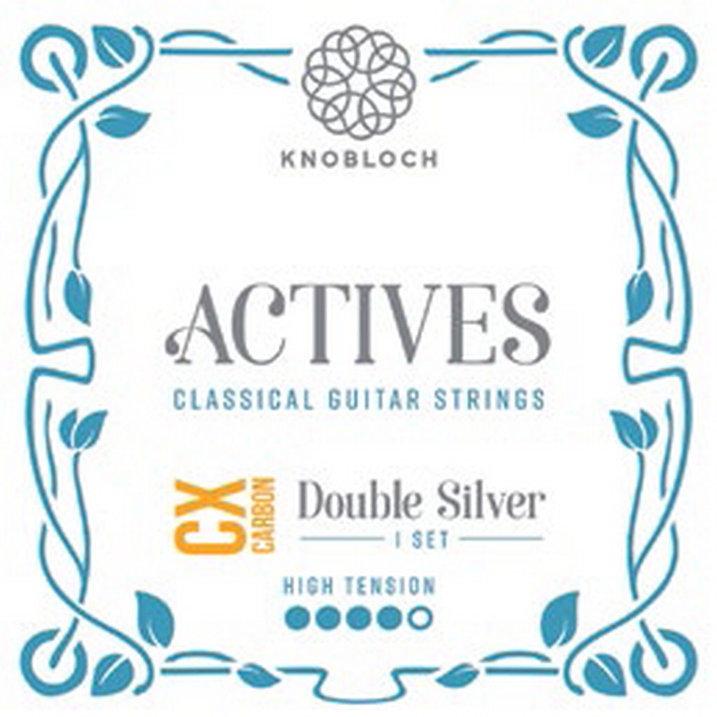 Knobloch Saiten fr Konzertgitarre Double Silver CX Carbon