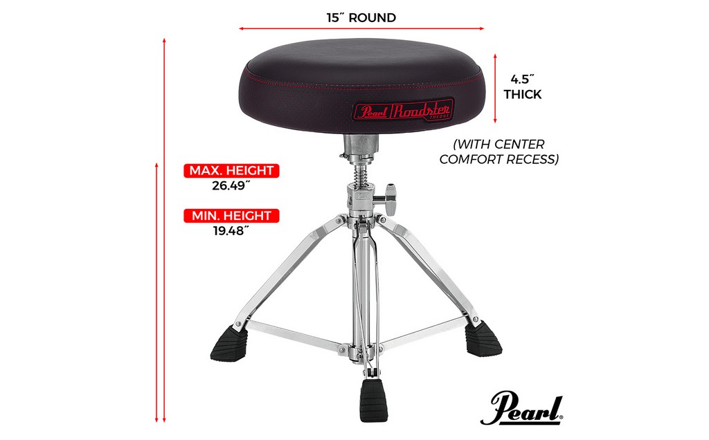 Pearl D-1500 Schlagzeughocker Bild 4
