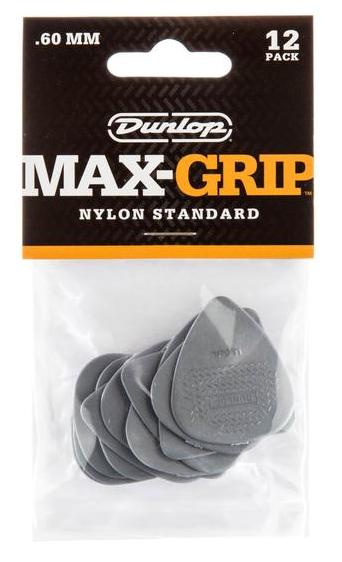 Dunlop Nylon Max Grip Picks Player's Pack 0.60mm Bild 2