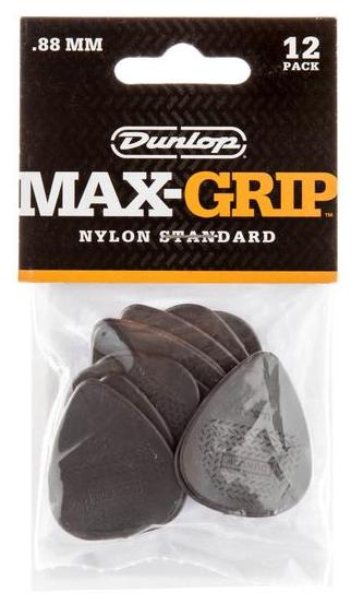 Dunlop Nylon Max Grip Picks Player's Pack 0.88mm Bild 2