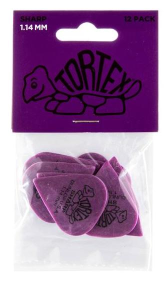 Dunlop Tortex Sharp Picks Player's Pack 1.14mm Bild 2