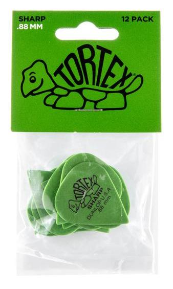 Dunlop Tortex Sharp Picks Player's Pack 0.88mm Bild 2