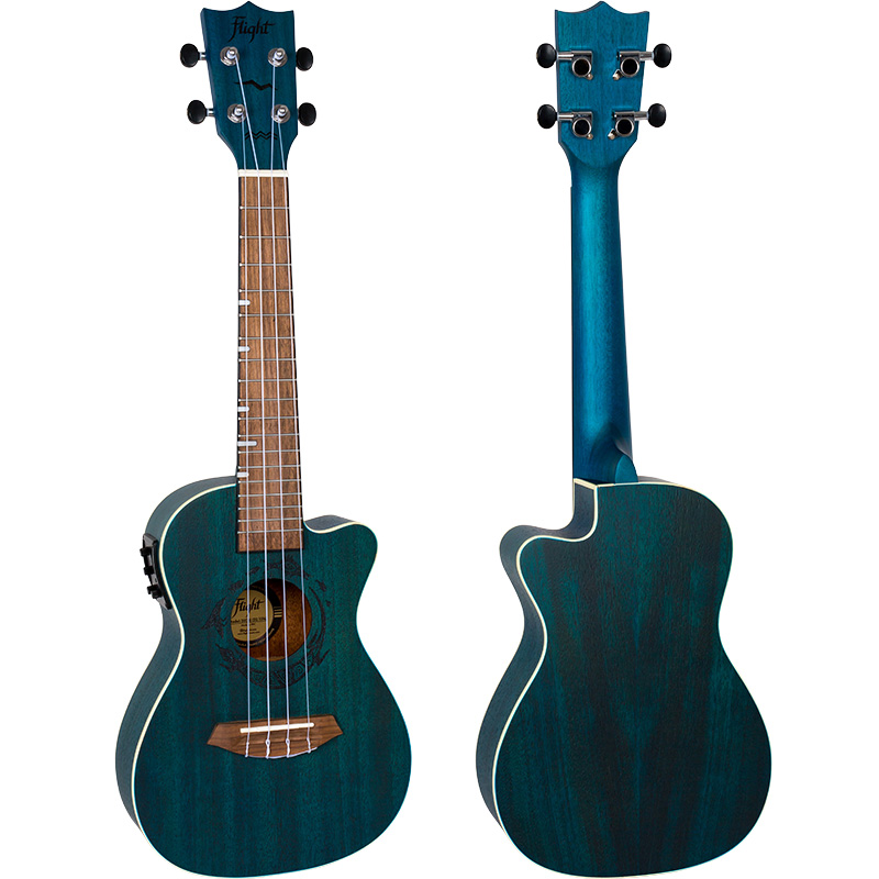 Flight Concert Ukulele DUC 380 CEQ Topaz Bild 2