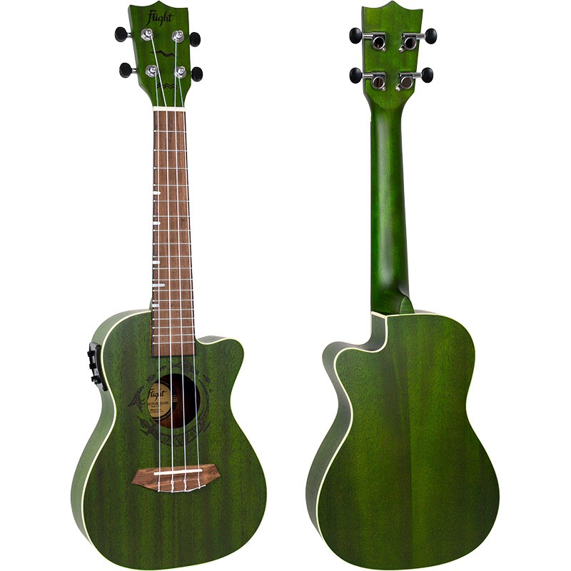 Flight Concert Ukulele DUC 380 CEQ Jade Bild 2