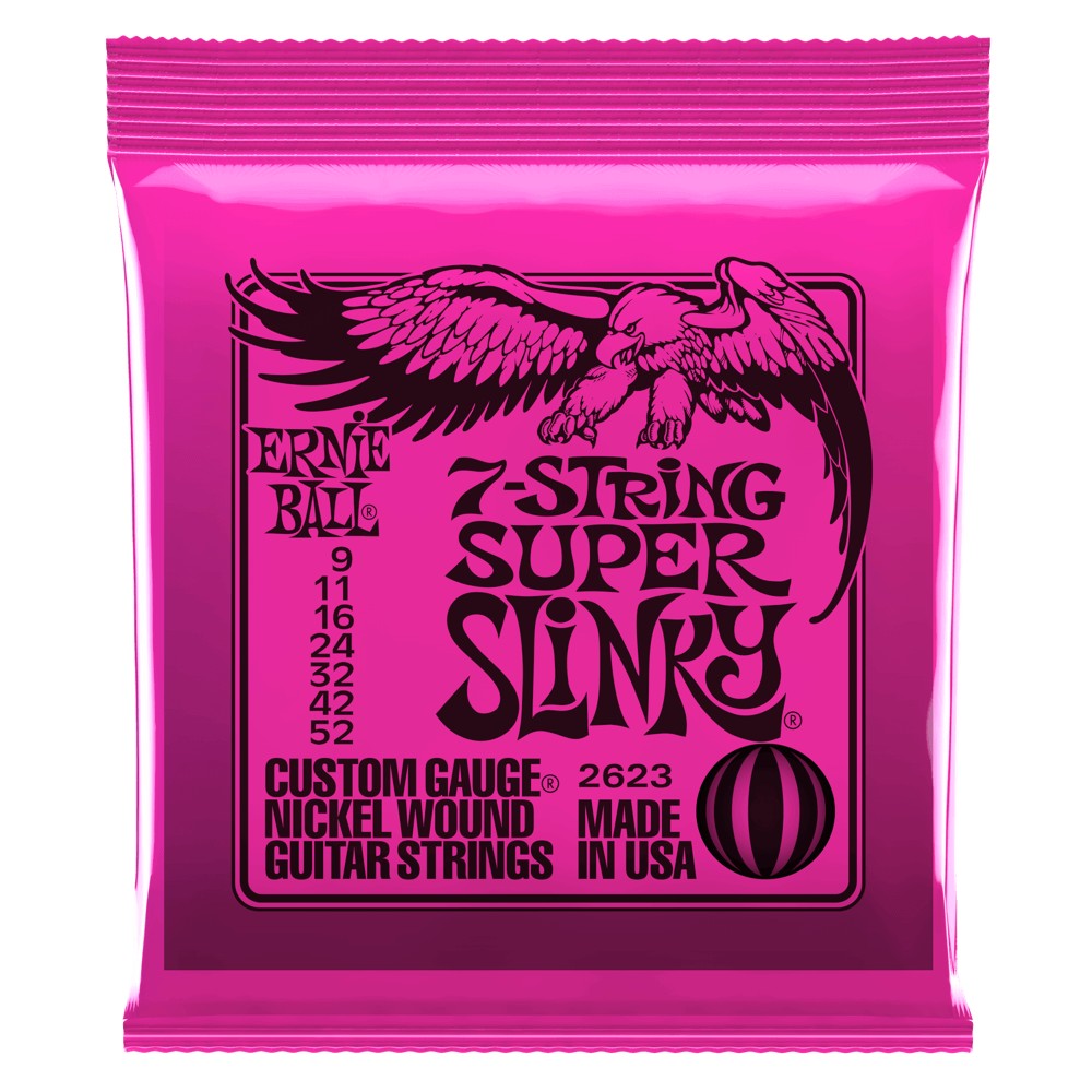 Ernie Ball Super Slinky 009 - 052 7-Saiter