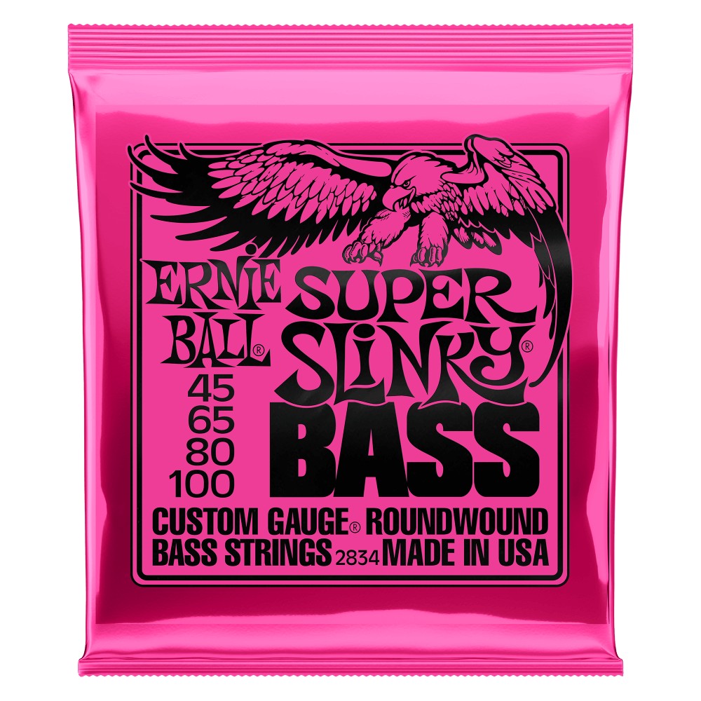 Ernie Ball Super Slinky 4-saitig E-Bass