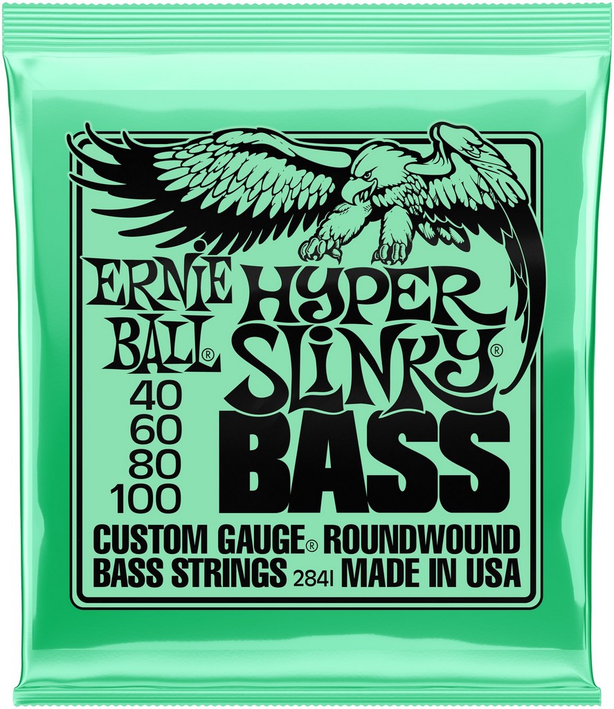 ERNIE BALL Saitensatz, E-Bass, Slinky, Hyper 40-100