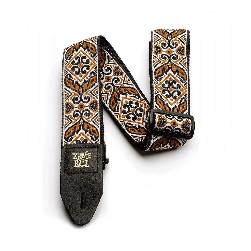 Ernie Ball Gitarrengurt Jacquard Tribal Brown