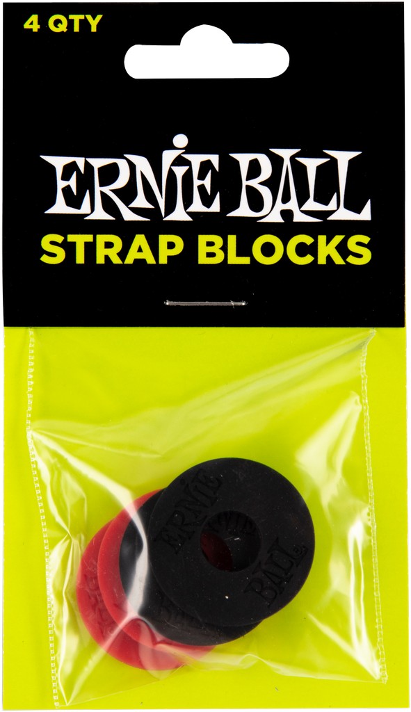 Ernie Ball Gurtsicherungssystem, Strap Blocks, 4 Stück Bild 2