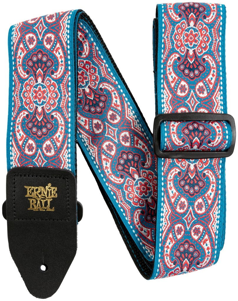 Ernie Ball Gitarrengurt, Jacquard, Pink Paisley