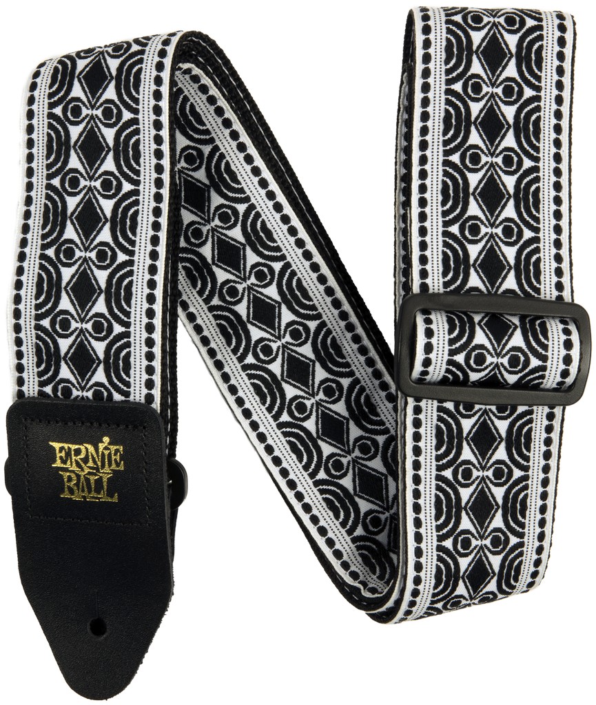 Ernie Ball Gitarrengurt, Jacquard, Beatnik Black