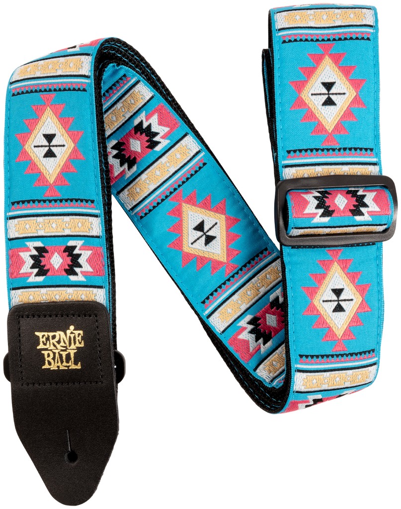 Ernie Ball Gitarrengurt, Jacquard, Sedona Blue