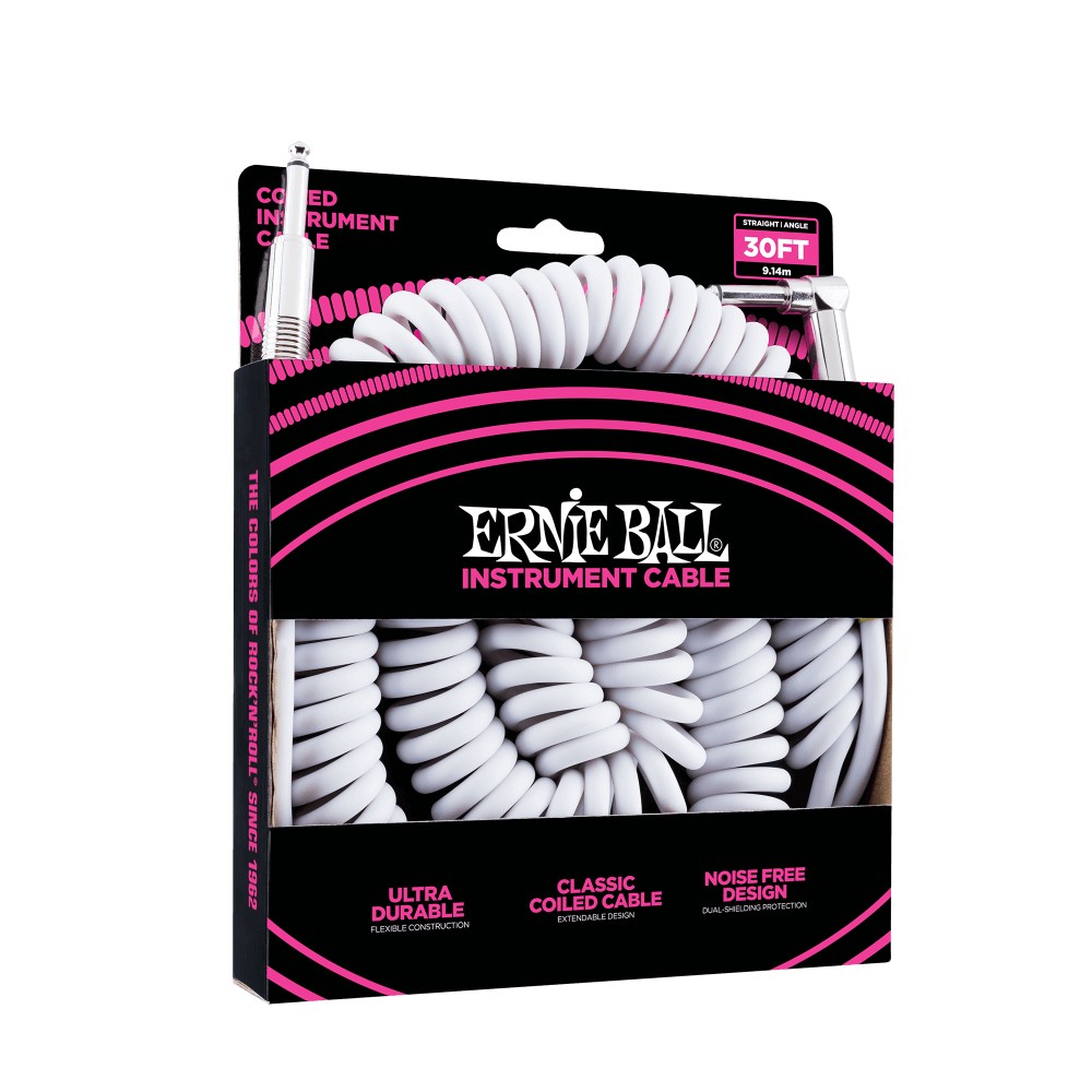 Ernie Ball Spiralkabel Wei