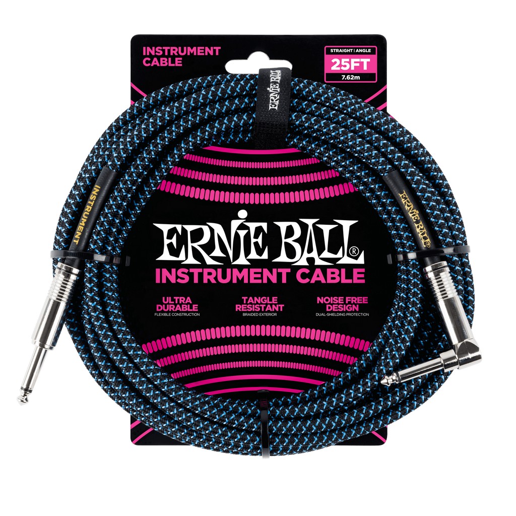 Ernie Ball Instrumentenkabel Blau