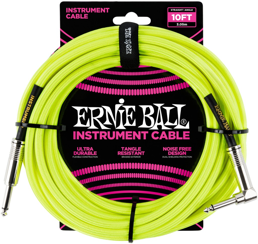 Ernie Ball Instrumentenkabel Gelb