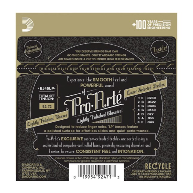 D'Addario EJ 45 LP Medium - Lightly Polished Silver Bild 2