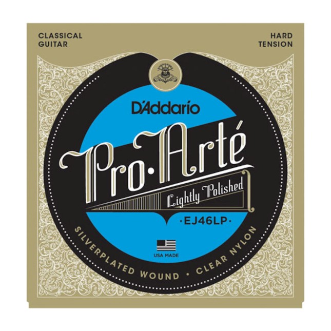 D'Addario EJ 46 LP Medium - Lightly Polished Silver