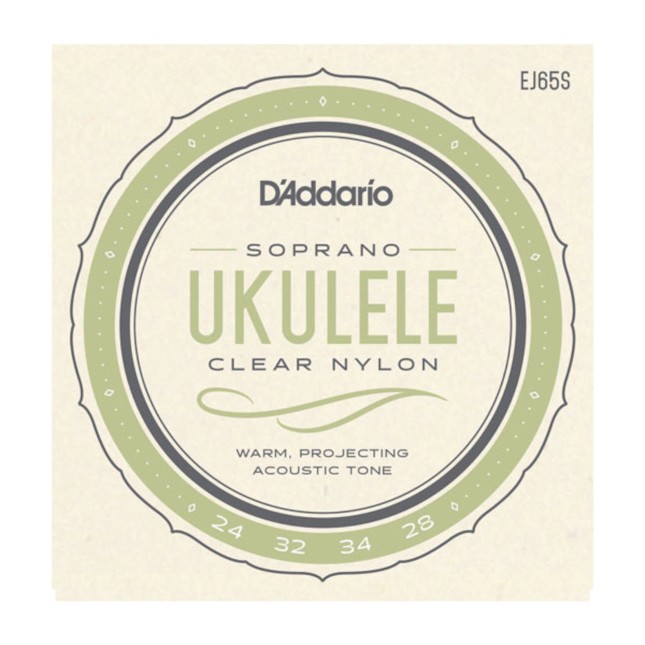 D'Addario EJ 65 S Sopran Ukulele Nylonsaiten