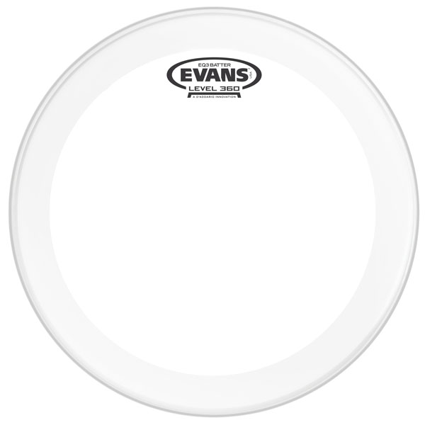 Evans Schlagzeugfell 18 EQ3 clear